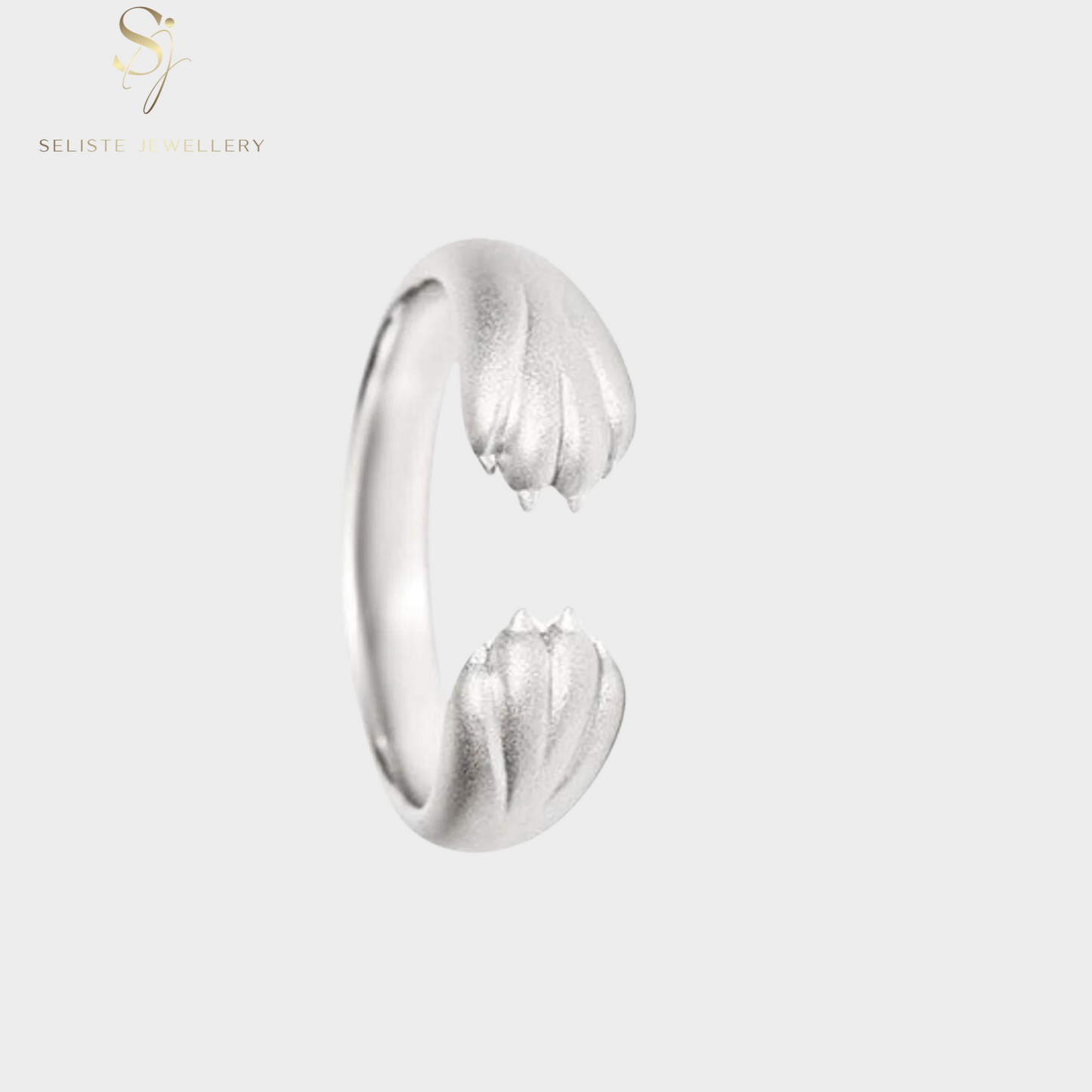 Cute Paw Open Ring