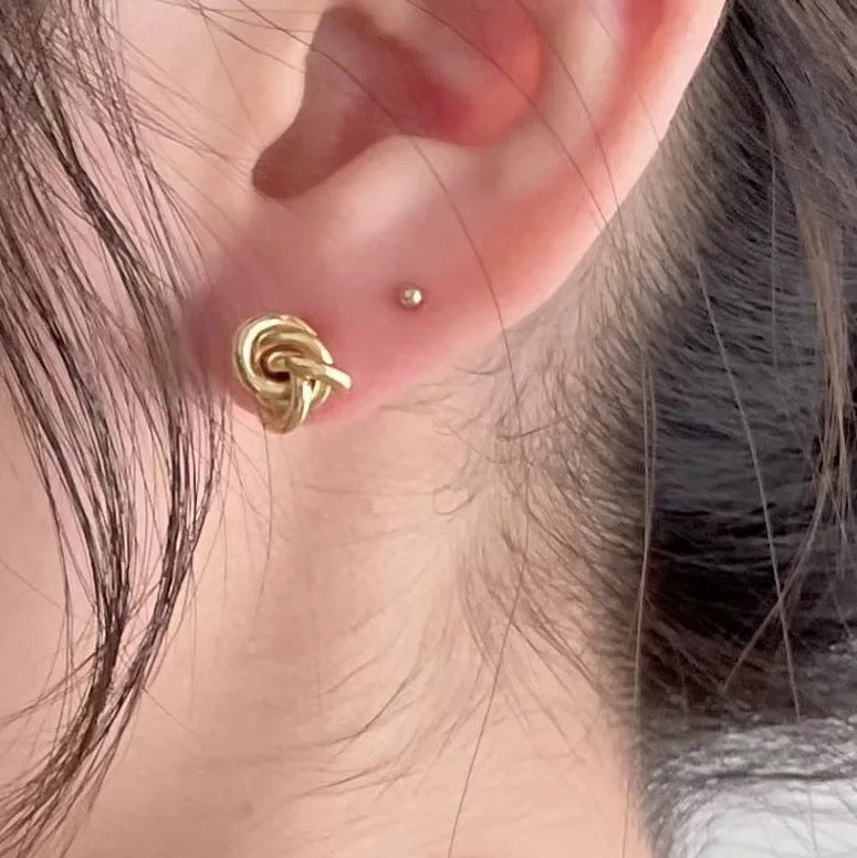 Knot Stud Earrings