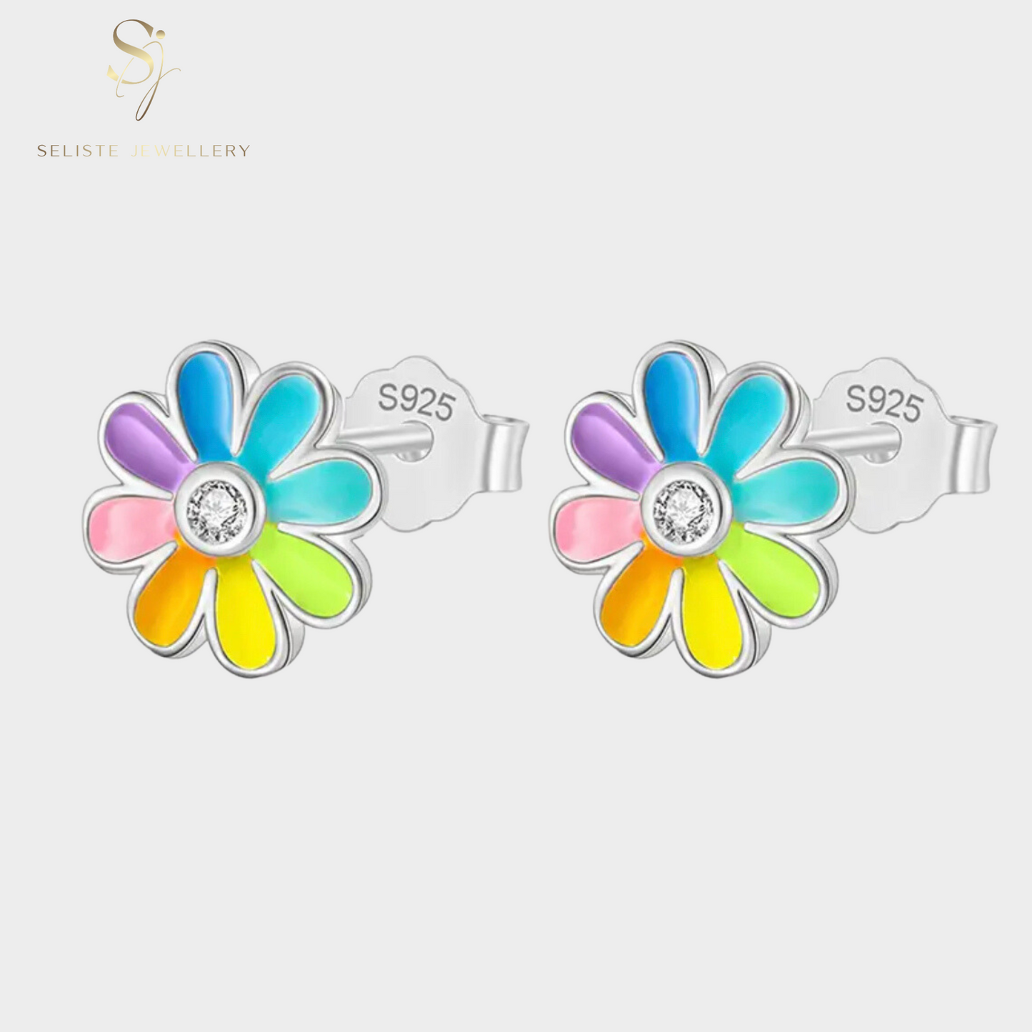Daisy Flower Earrings