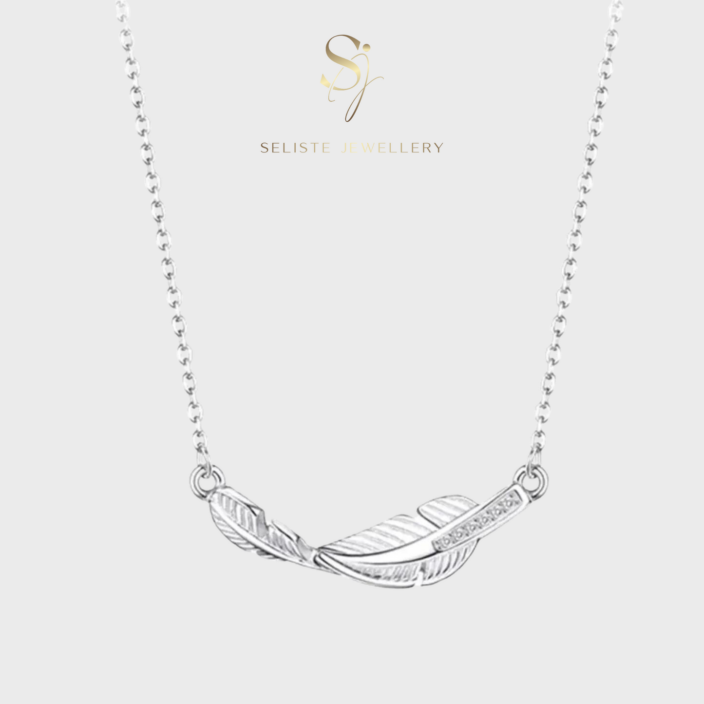 Feather Charm Necklace
