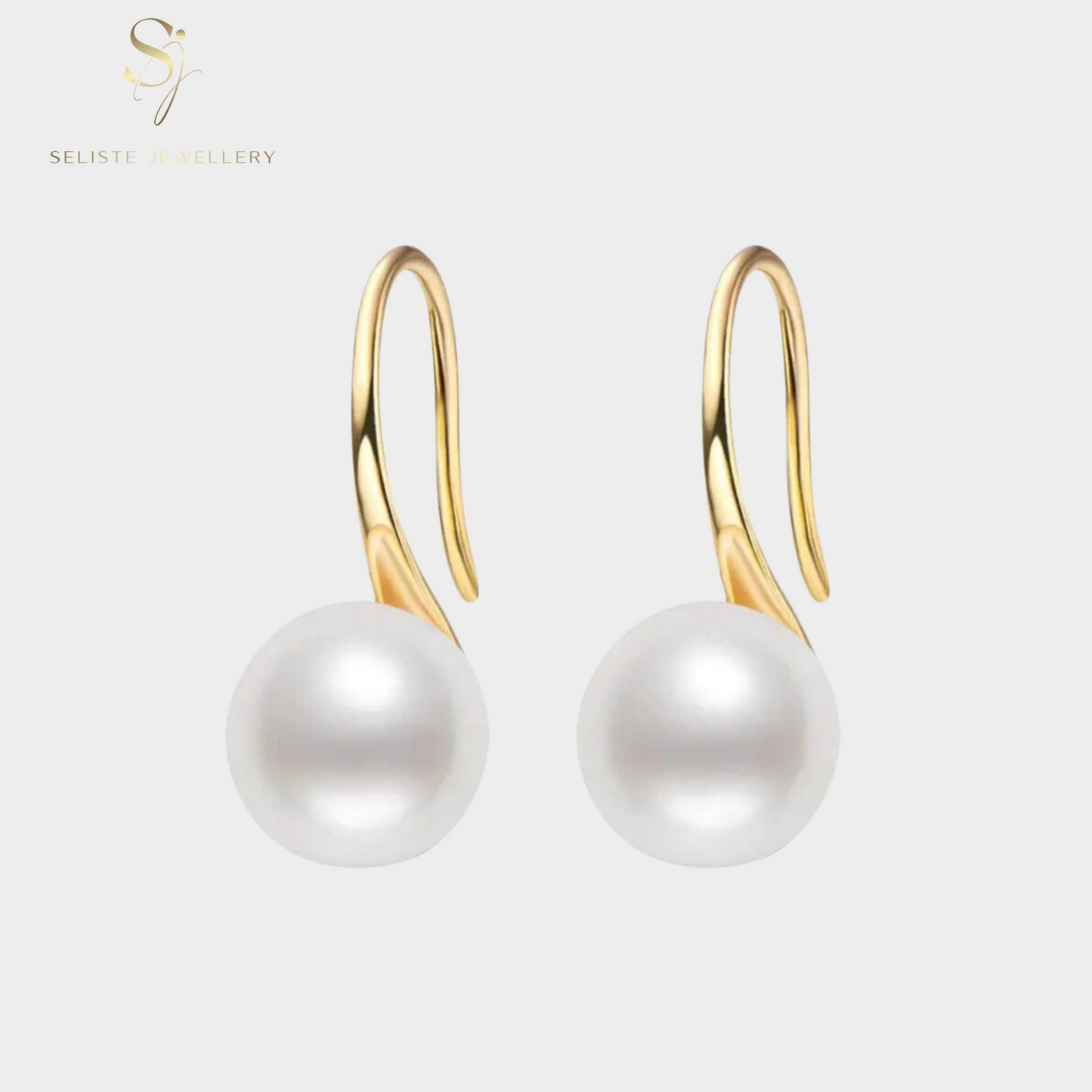 Classic Freshwater Pearl Hook Earrings