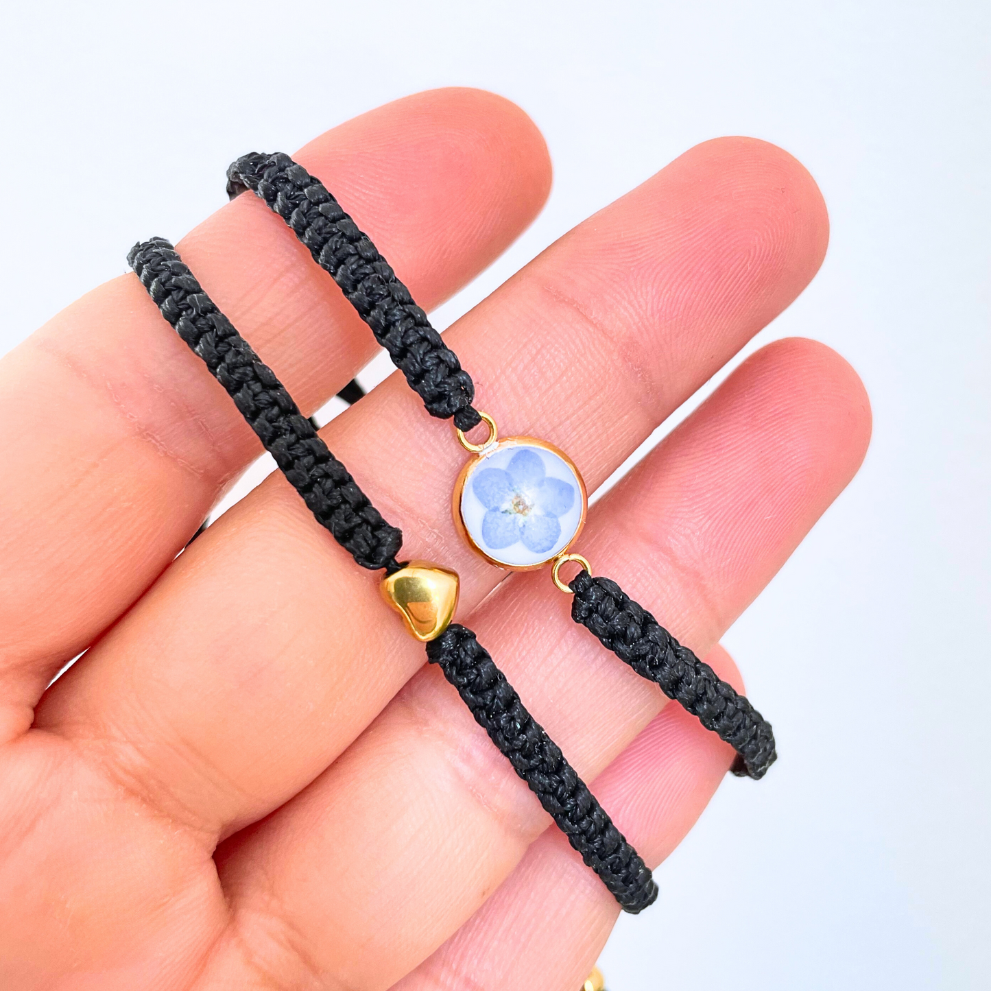 Forget Me Not Charm Bracelet