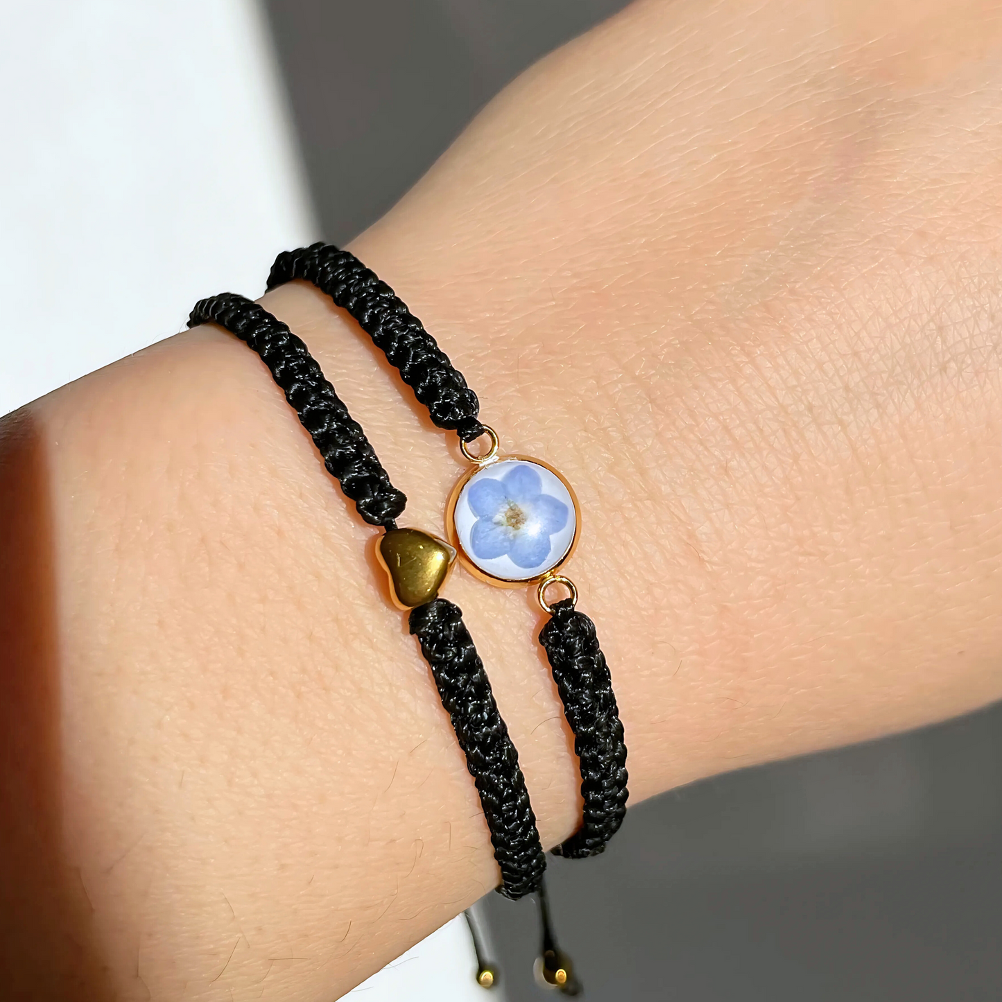 Forget Me Not Charm Bracelet