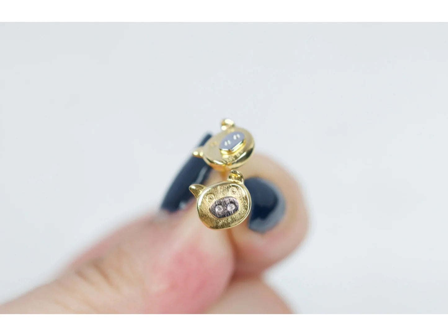 Tiny Pig Earrings