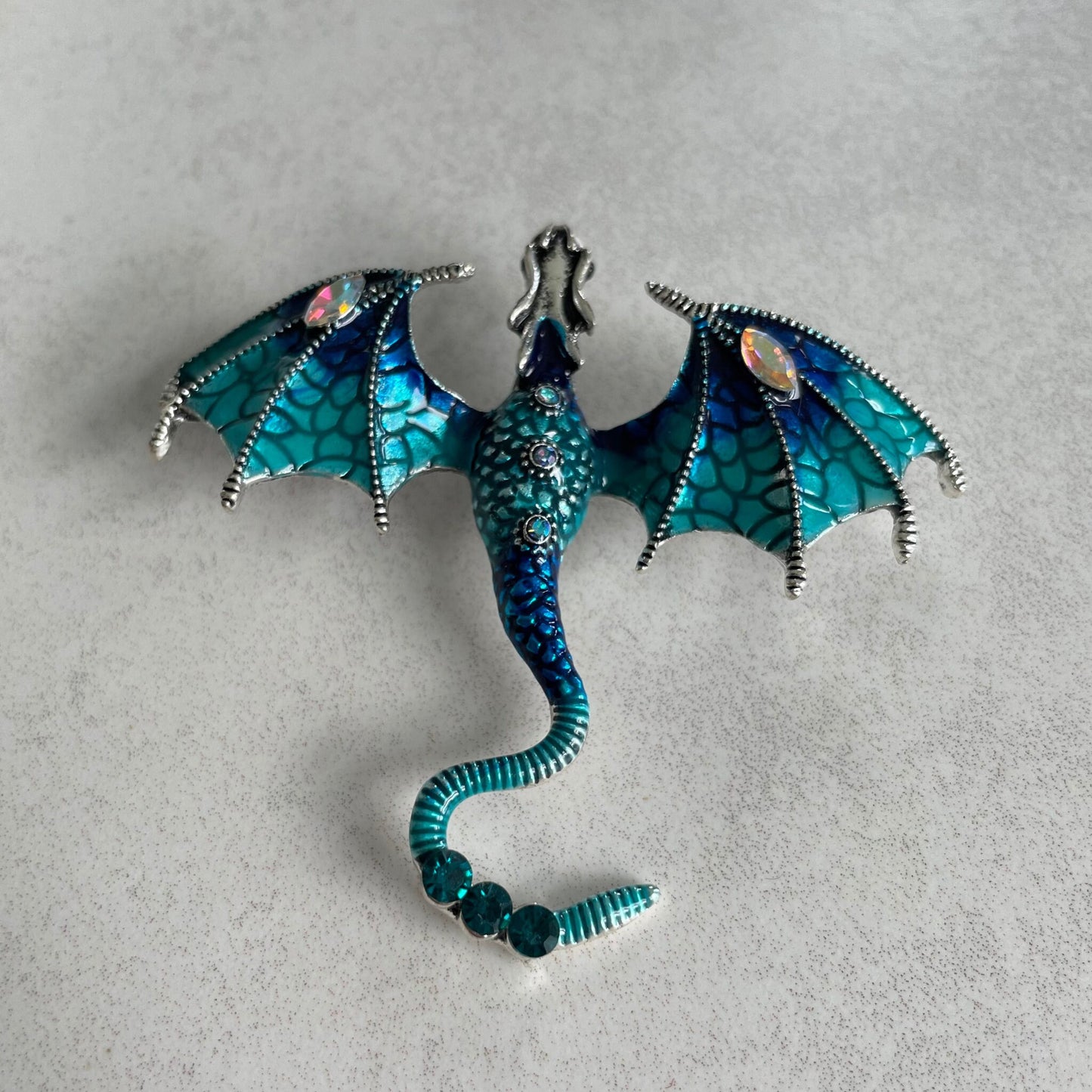 Gothic Dragon pin Brooch