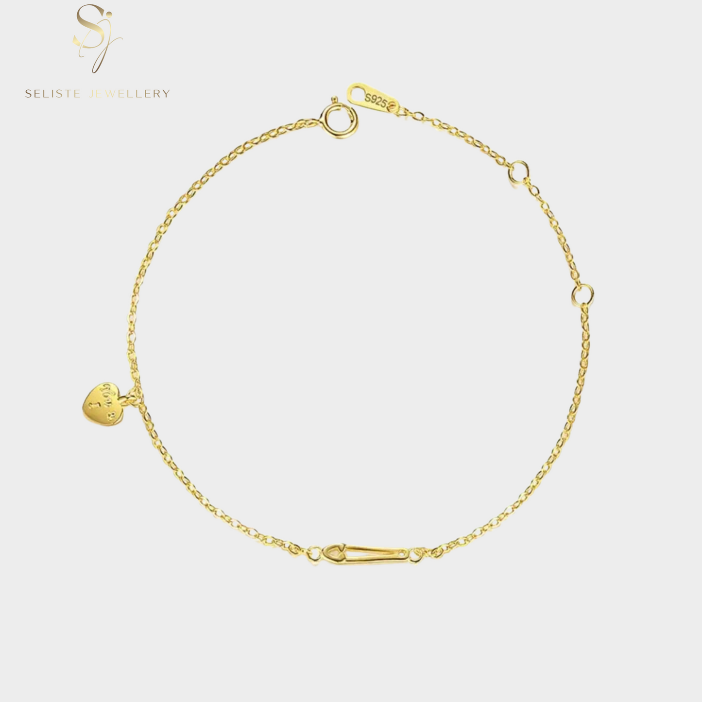 Hear Charm Bracelet