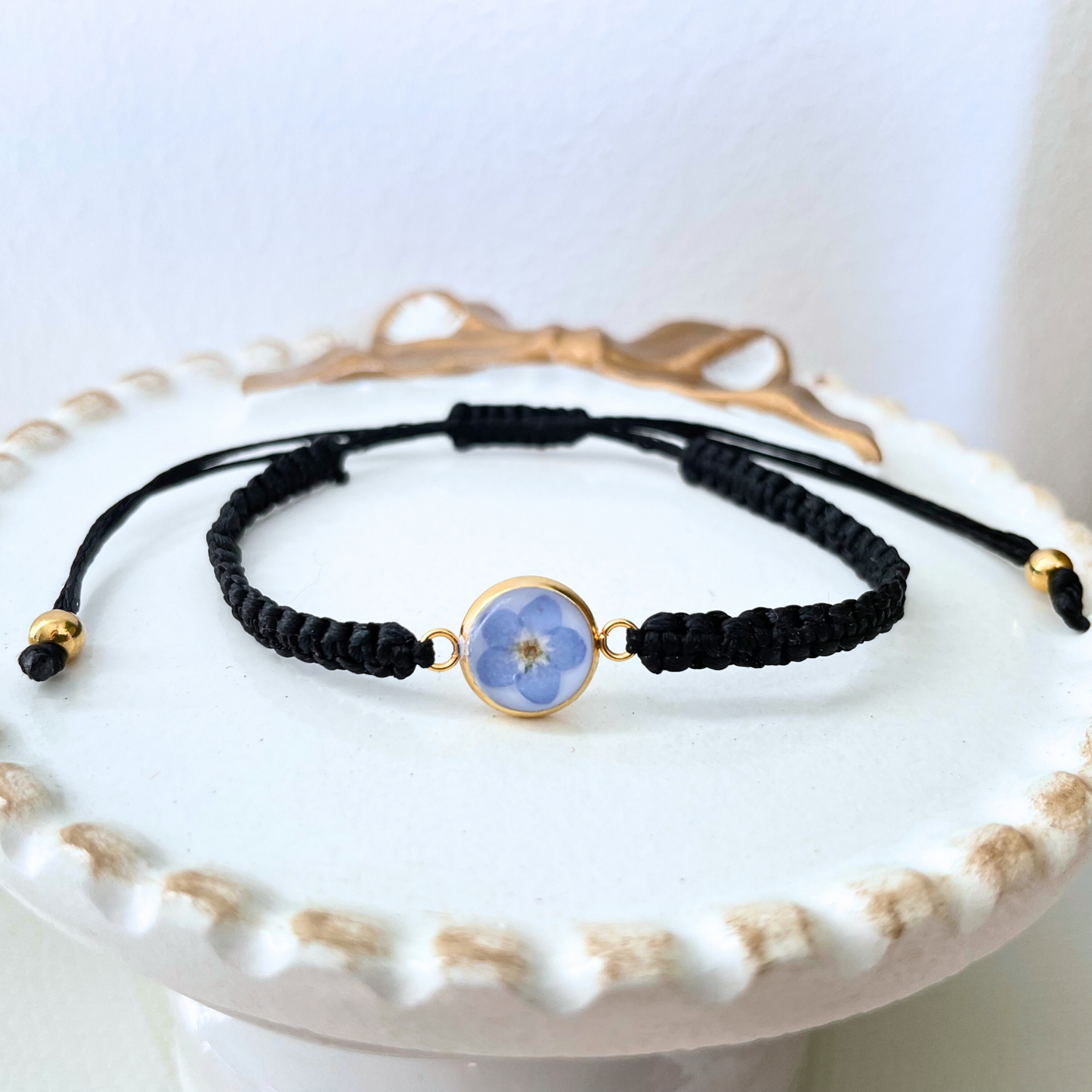Forget Me Not Charm Bracelet