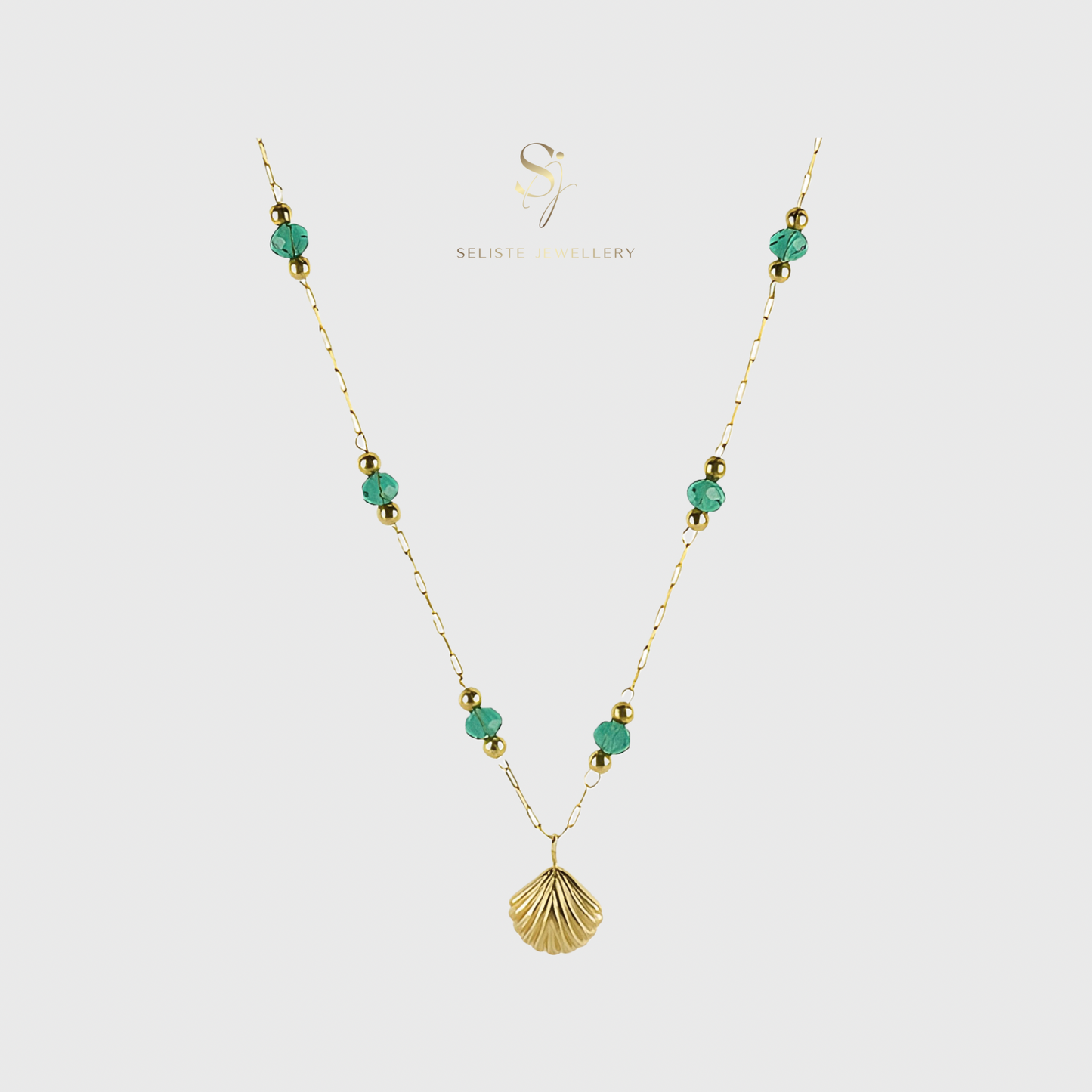 Mini Seashell Charm Necklace