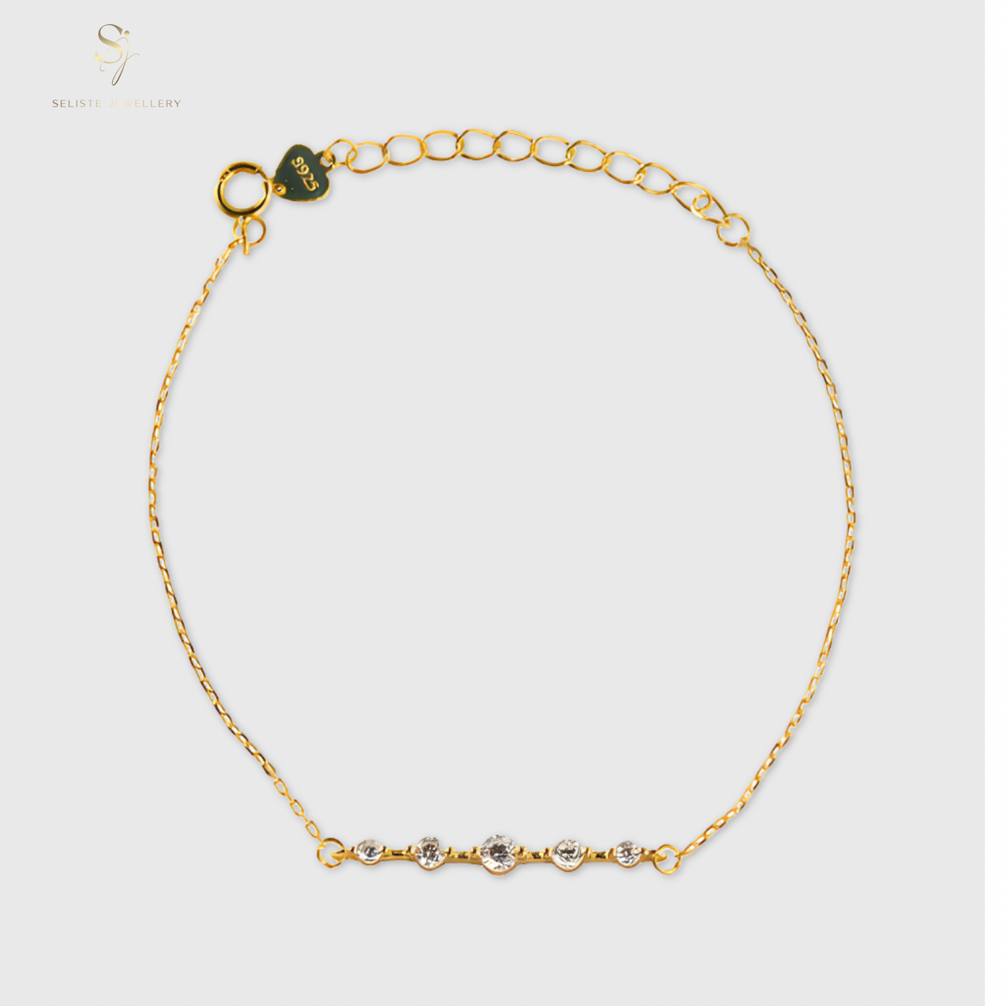 Solitaire Diamond Bracelet