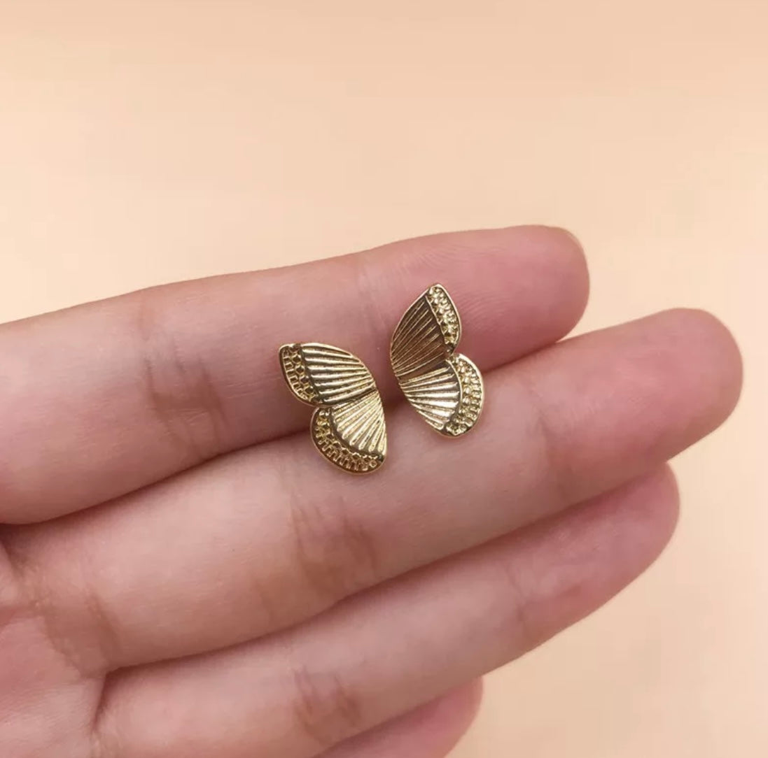 Butterfly Wings Stud Earrings