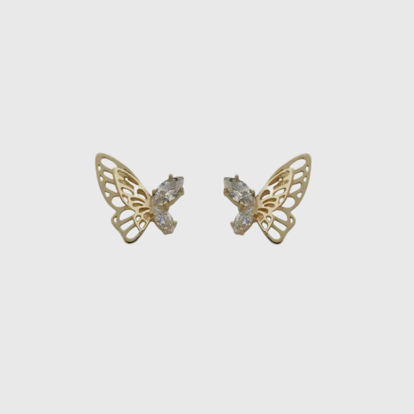 Butterfly Stud Earrings