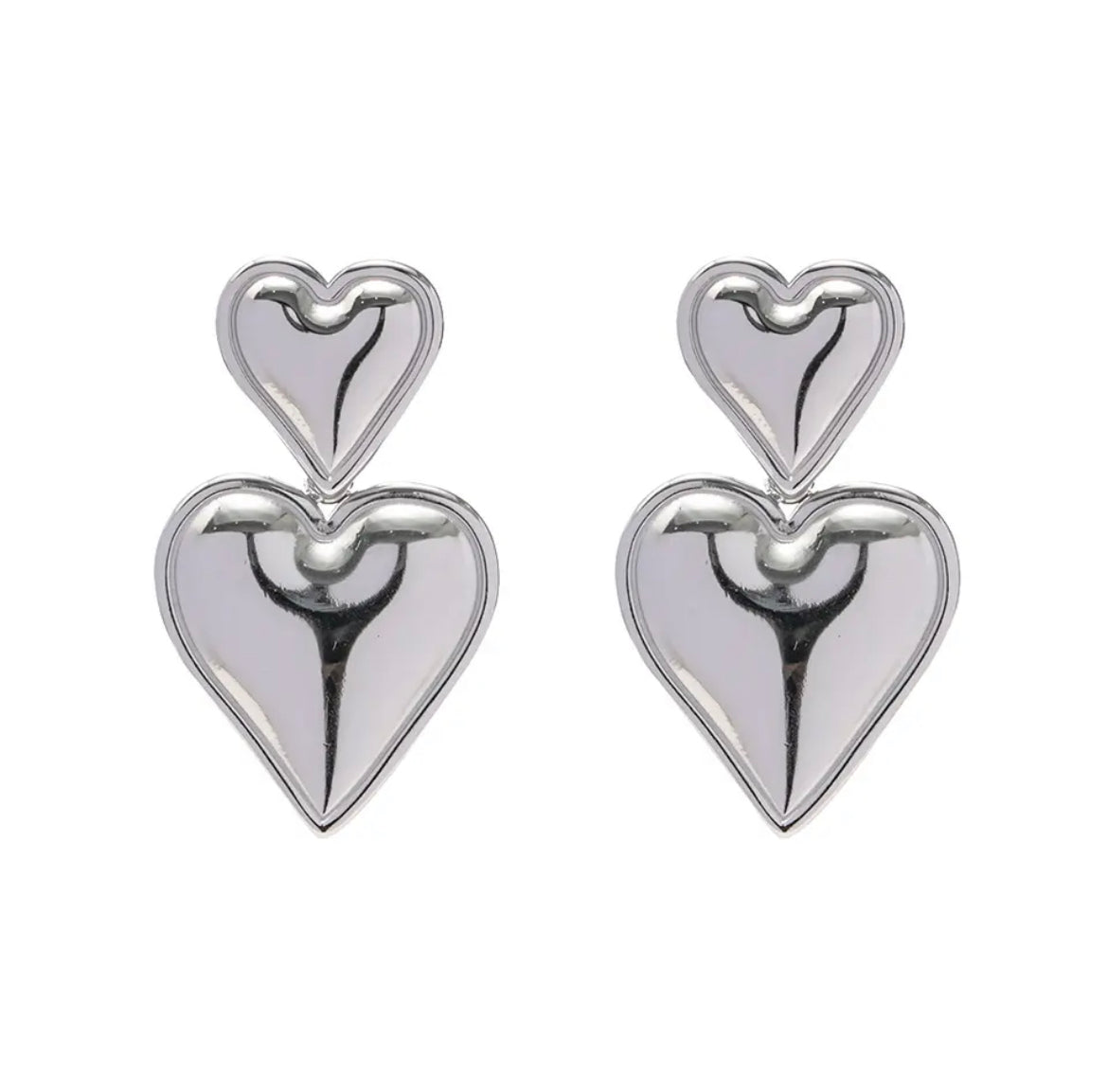 Heart Dangle Earrings