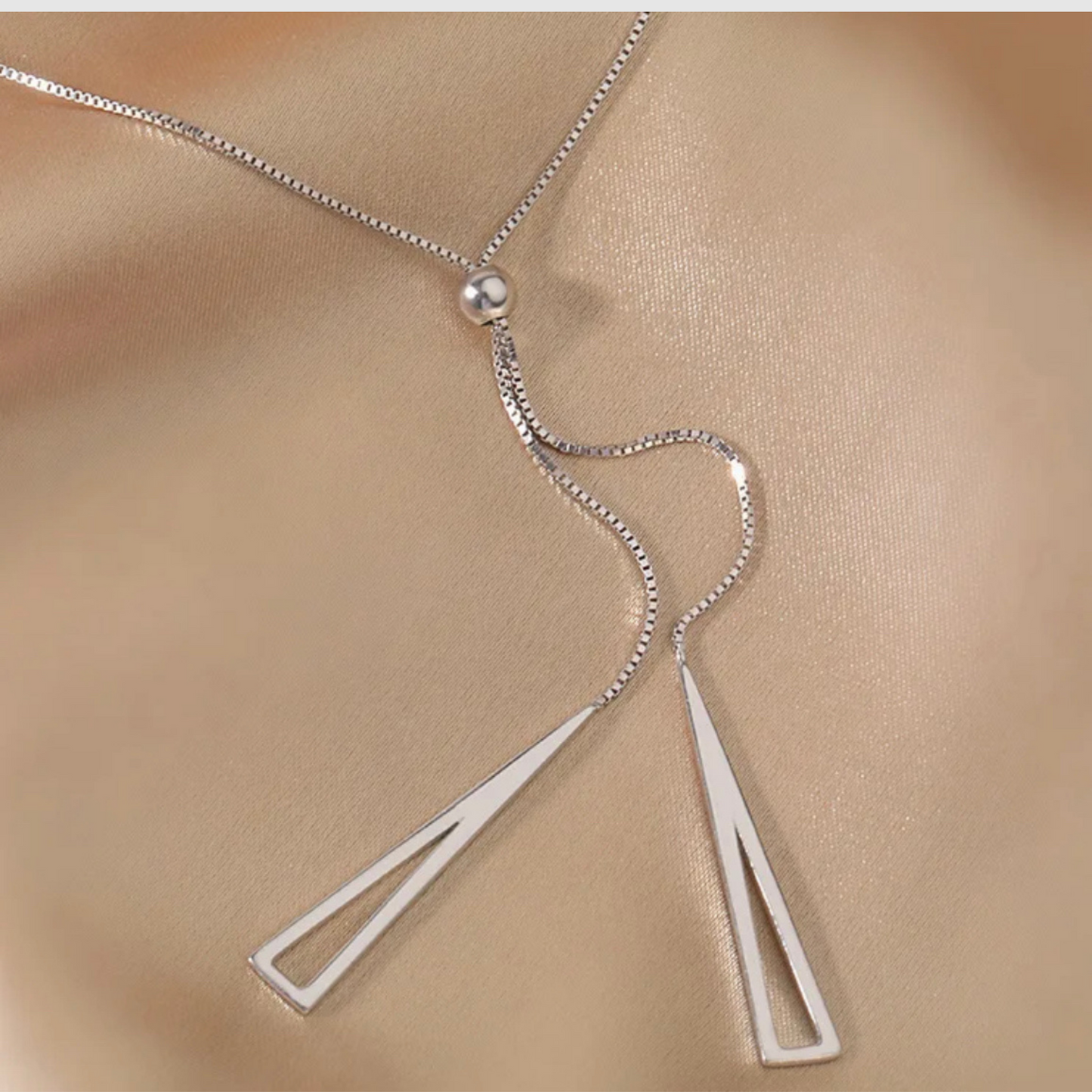 Triangle Adjustment Necklace