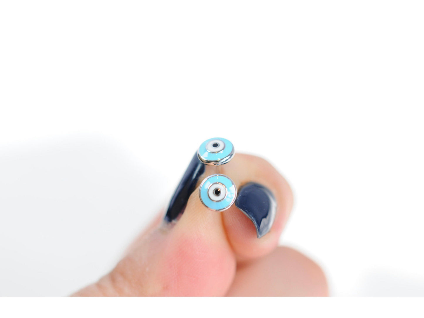 Evil Eye Stud Earrings