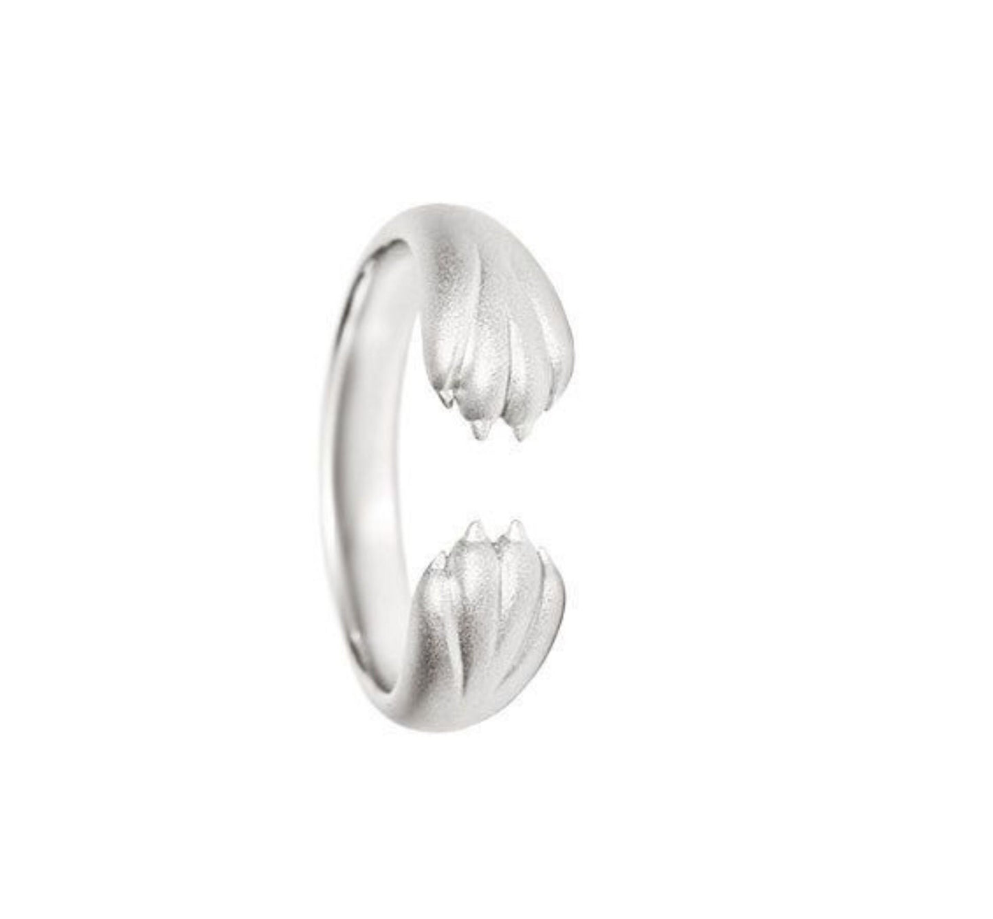 Cute Paw Open Ring