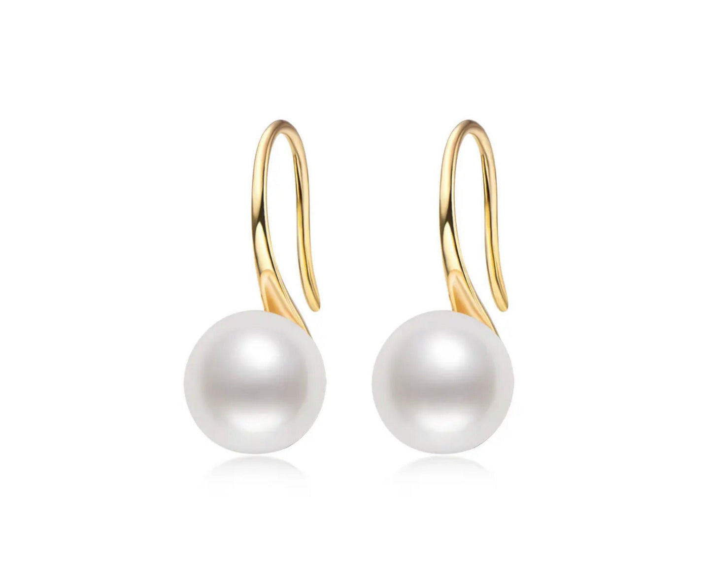 Classic Freshwater Pearl Hook Earrings