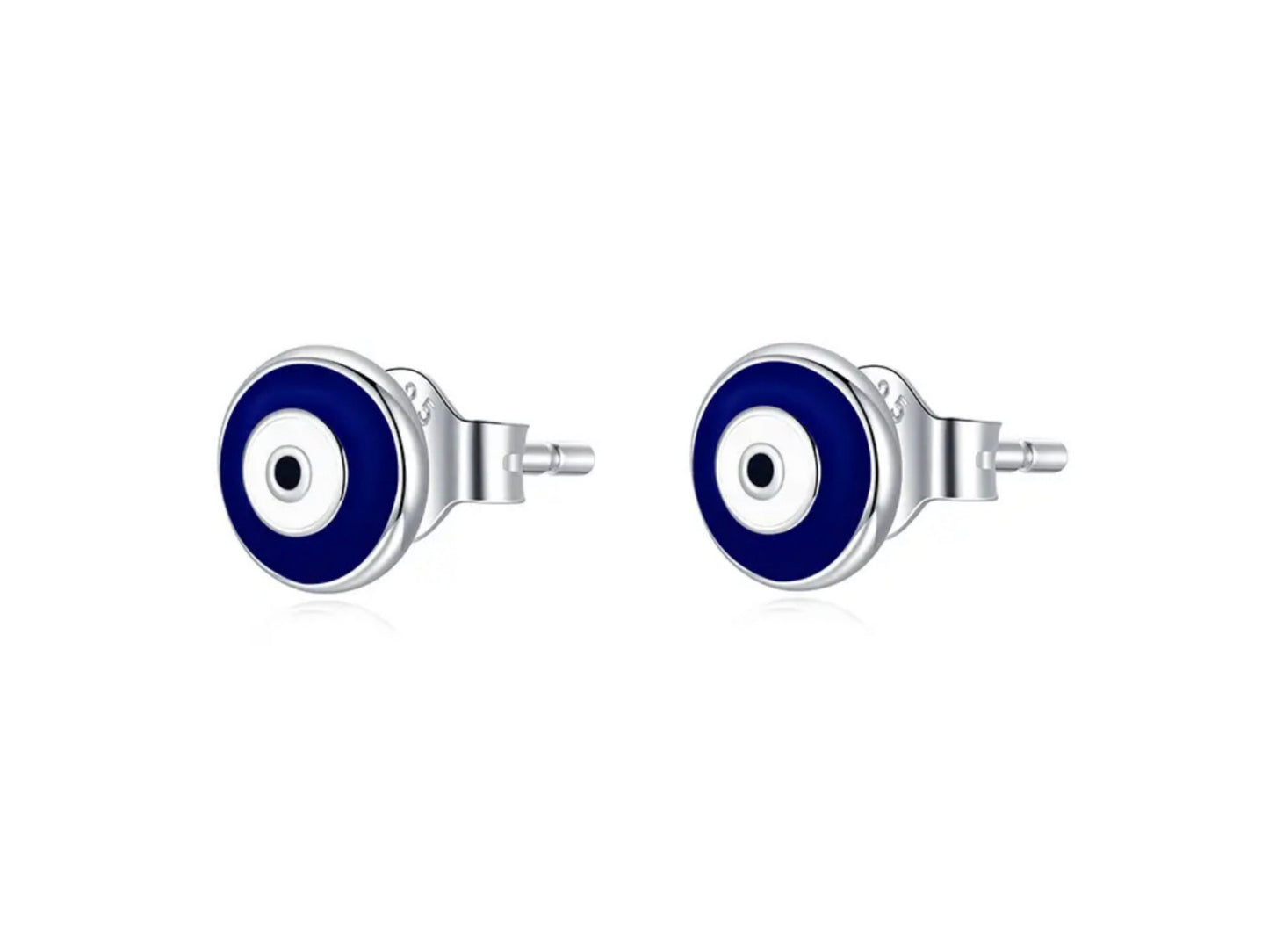 Evil Eye Stud Earrings