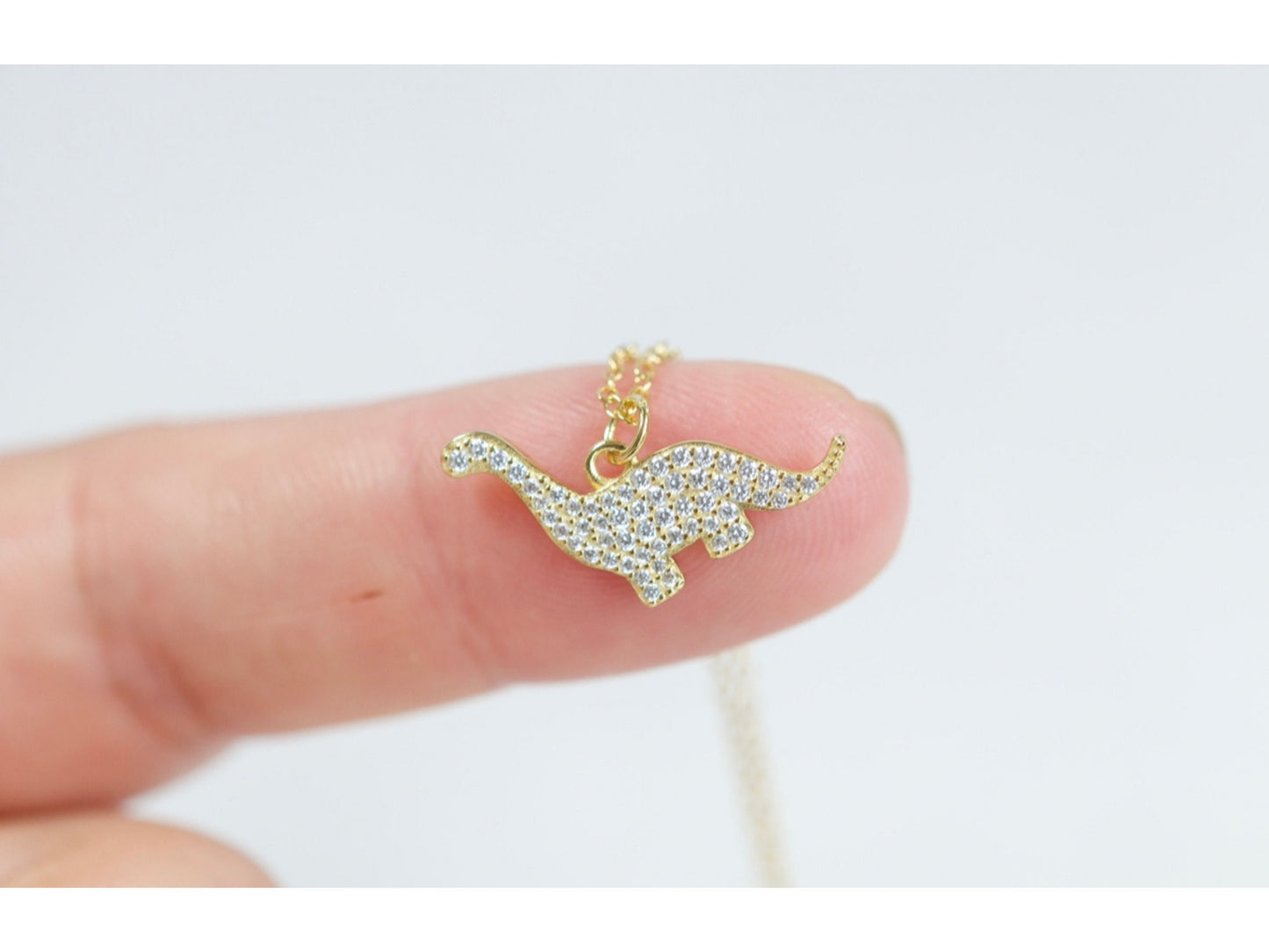 Dinosaur Pendent Necklace