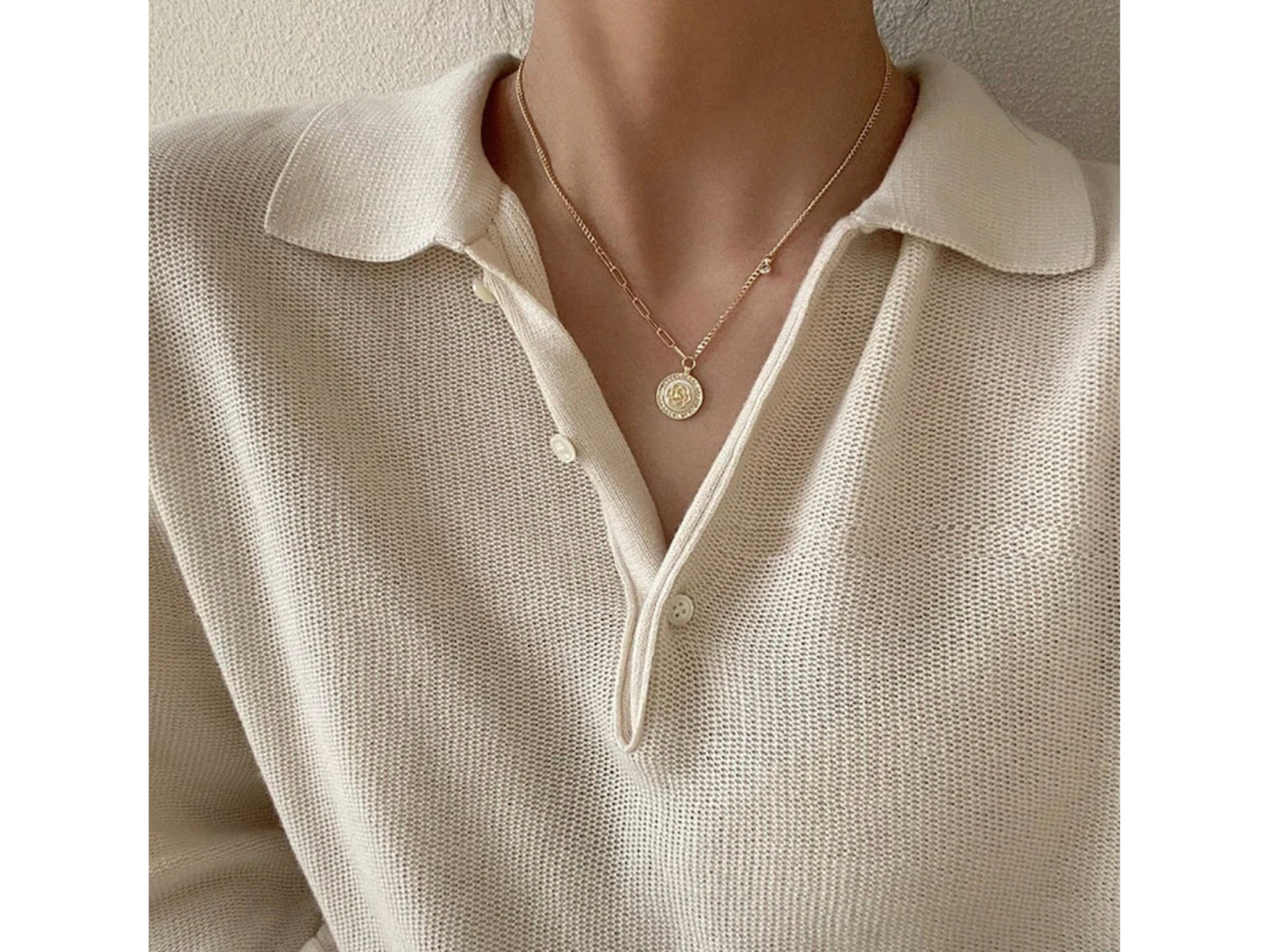 Camellia Flower Necklace