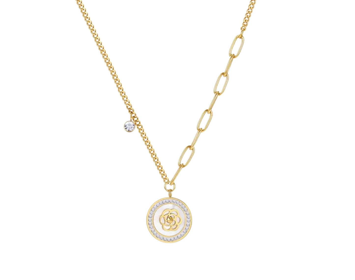 Camellia Flower Necklace