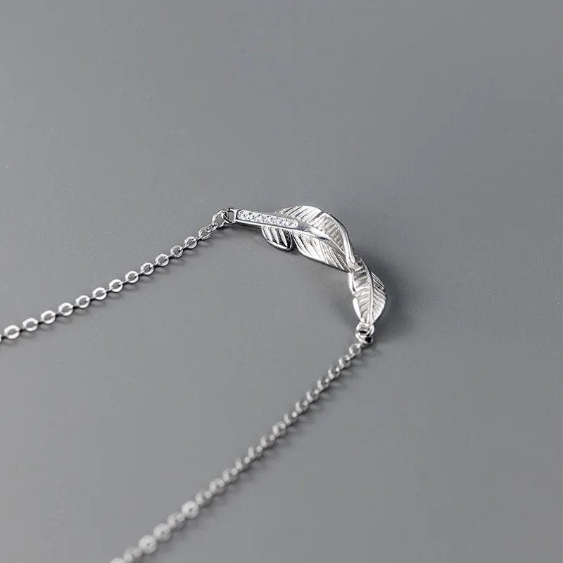 Feather Charm Necklace