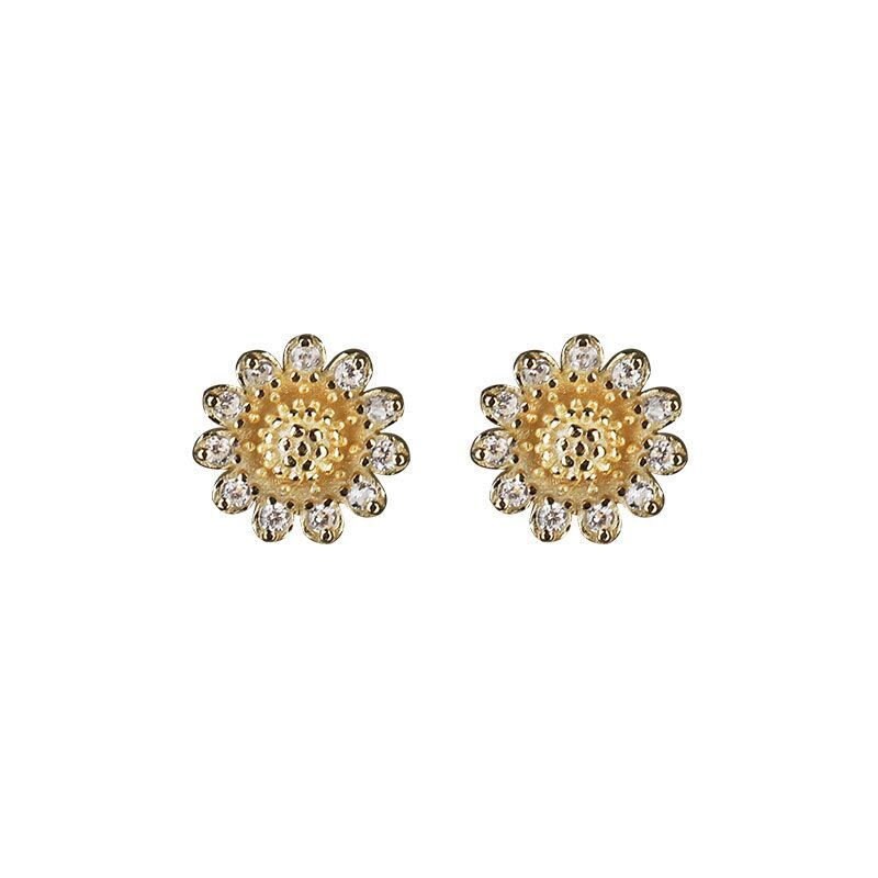 Sunflower Stud Earrings