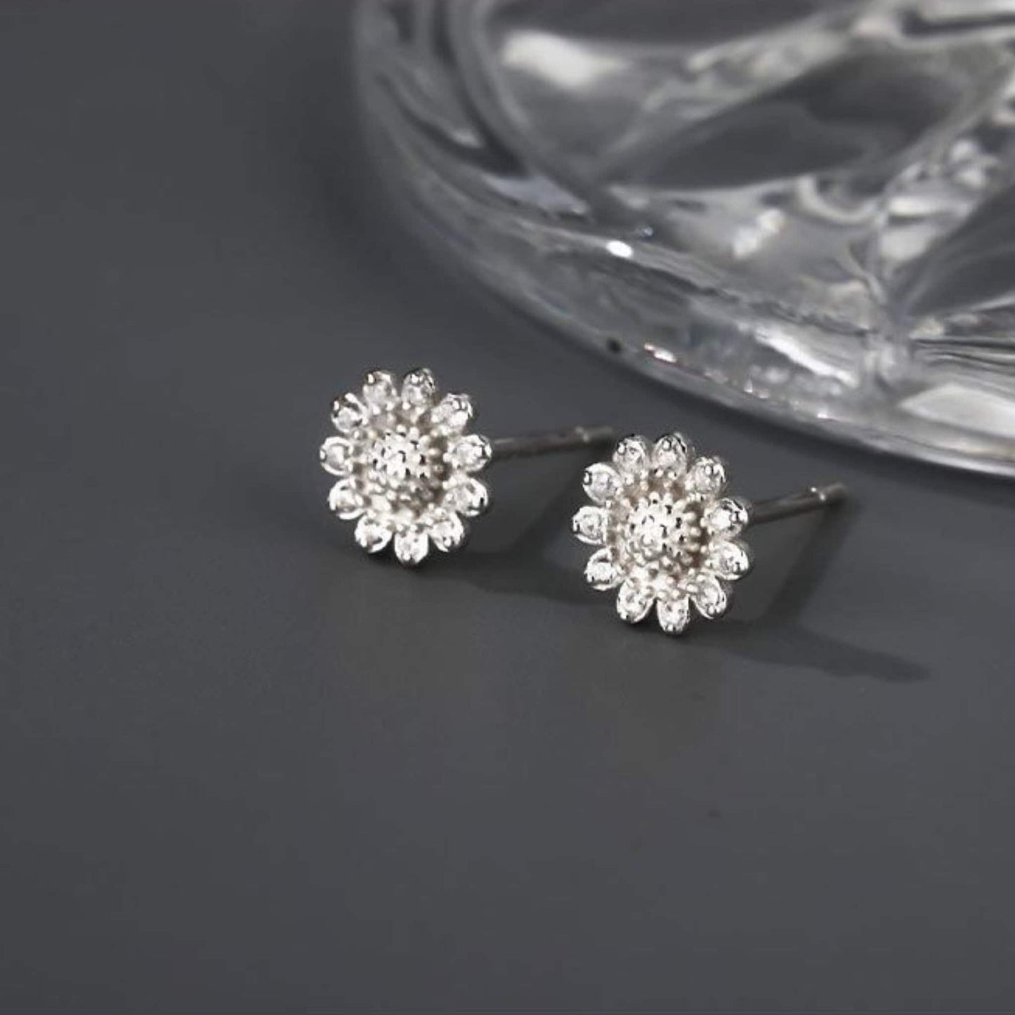Sunflower Stud Earrings