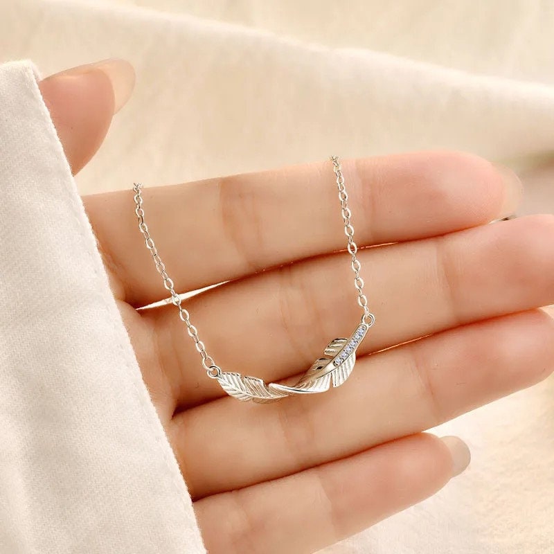 Feather Charm Necklace