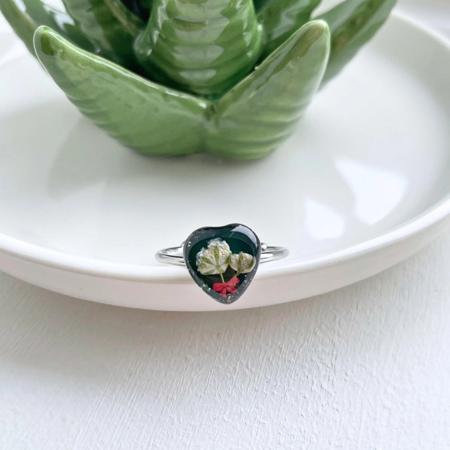 Baby's Breath Flower Ring