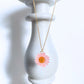 Real Daisy Flower Pendant Necklace