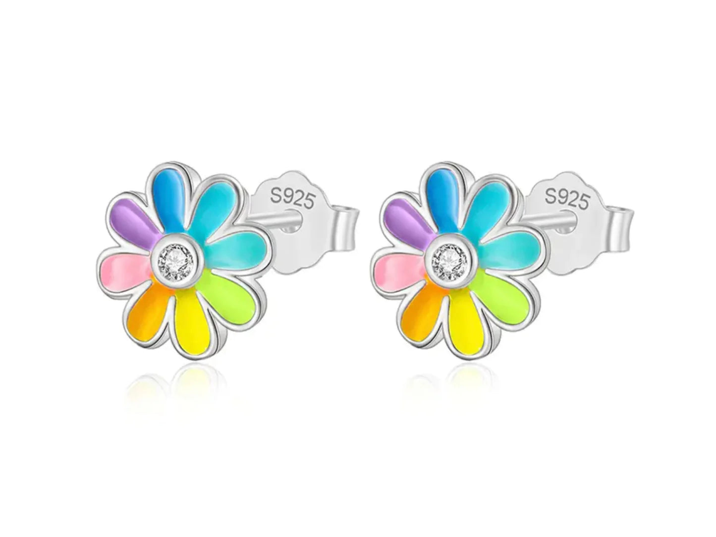 Dainty Daisy Flower Earrings