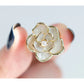 Luxury Gold Camellia Flower Ring