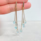 Raindrop Long Dangling Earrings