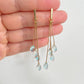 Raindrop Long Dangling Earrings
