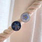 Dainty Real Pressed Blue Forget Me Not Flower Pin Brooch