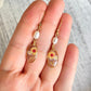Sunflower Pearl Drop Hope Earrings