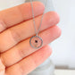 Forget Me Not Seed Flower Necklace