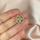 Dainty Four Leaf Clover Magnetic Pendant  Necklace