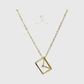 Envelope Charm Necklace