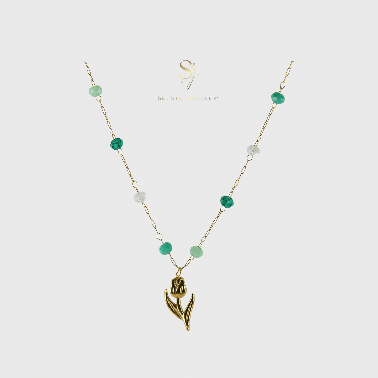 Tulip Charm Necklace