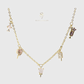 18k Gold Mini Ice Cream Charm Pendent Necklace