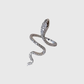 Gothic Sleek Snake Ring
