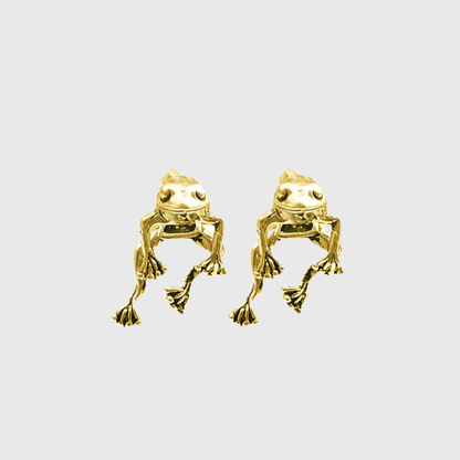 Small Frog Earrings