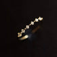 18k Gold Plated Dainty Ring, Gold Minimalist Ring, Stacking Ring, Simple CZ Ring, Sterling Silver Ring, Thin Ring, Vintage Ring,Gift For Her