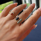 French Enamel Retro Open Ring,Gold Open Ring,Adjustable Ring,Stylish Ring,Elegant Gold Ring,Handmade Open Ring,Dainty Ring,Minimalist Ring
