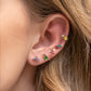 Tiny Red Spinosaurus Earrings