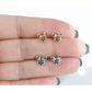 Tiny Mouse Stud Earrings