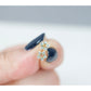 Tiny Diamond Snowflake Earrings