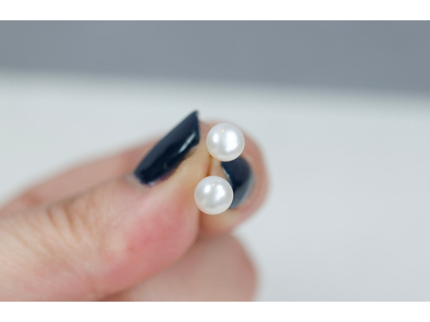 Dainty Freshwater Stud Earrings