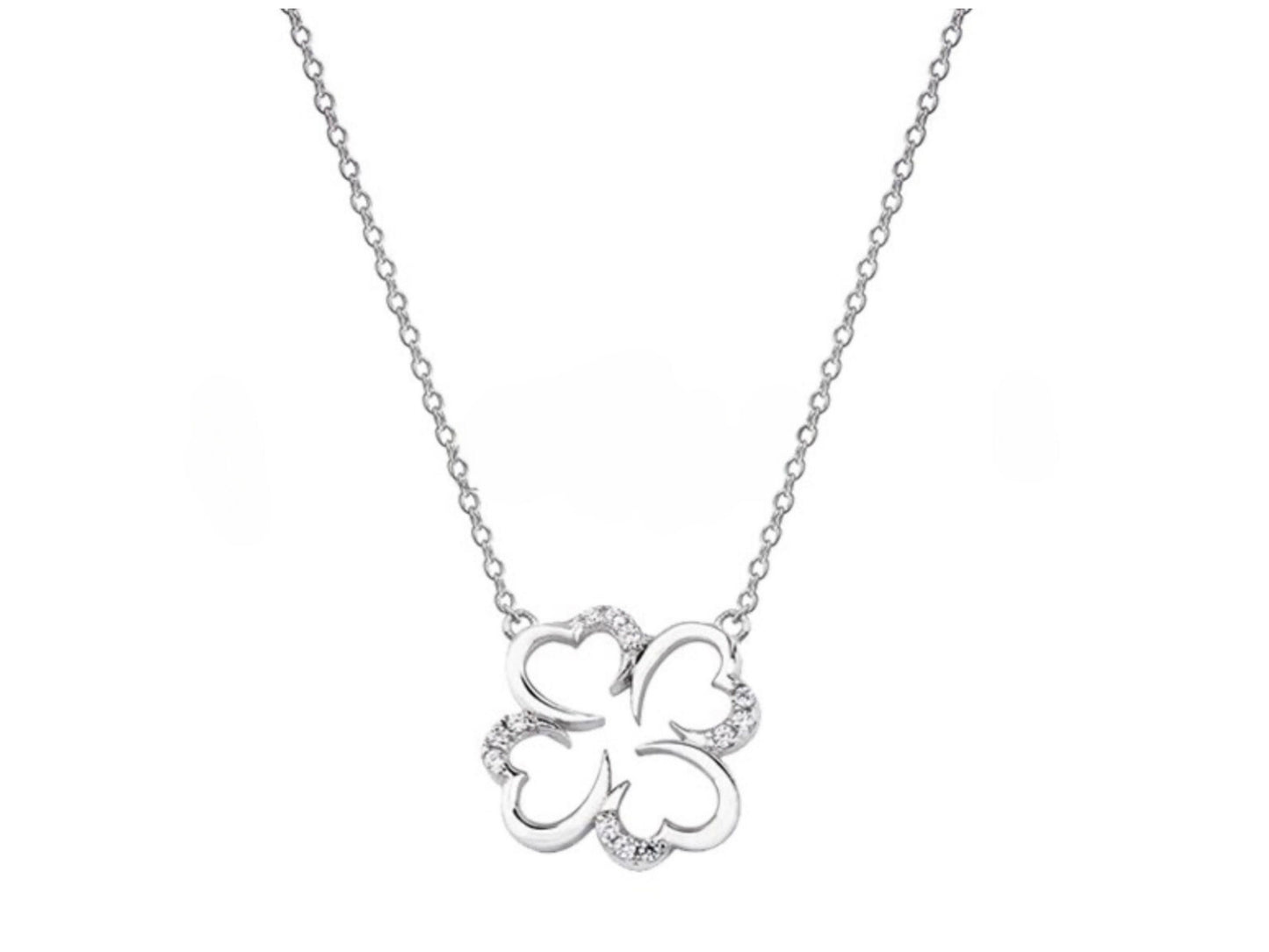 Clover Flower Pendent Necklace